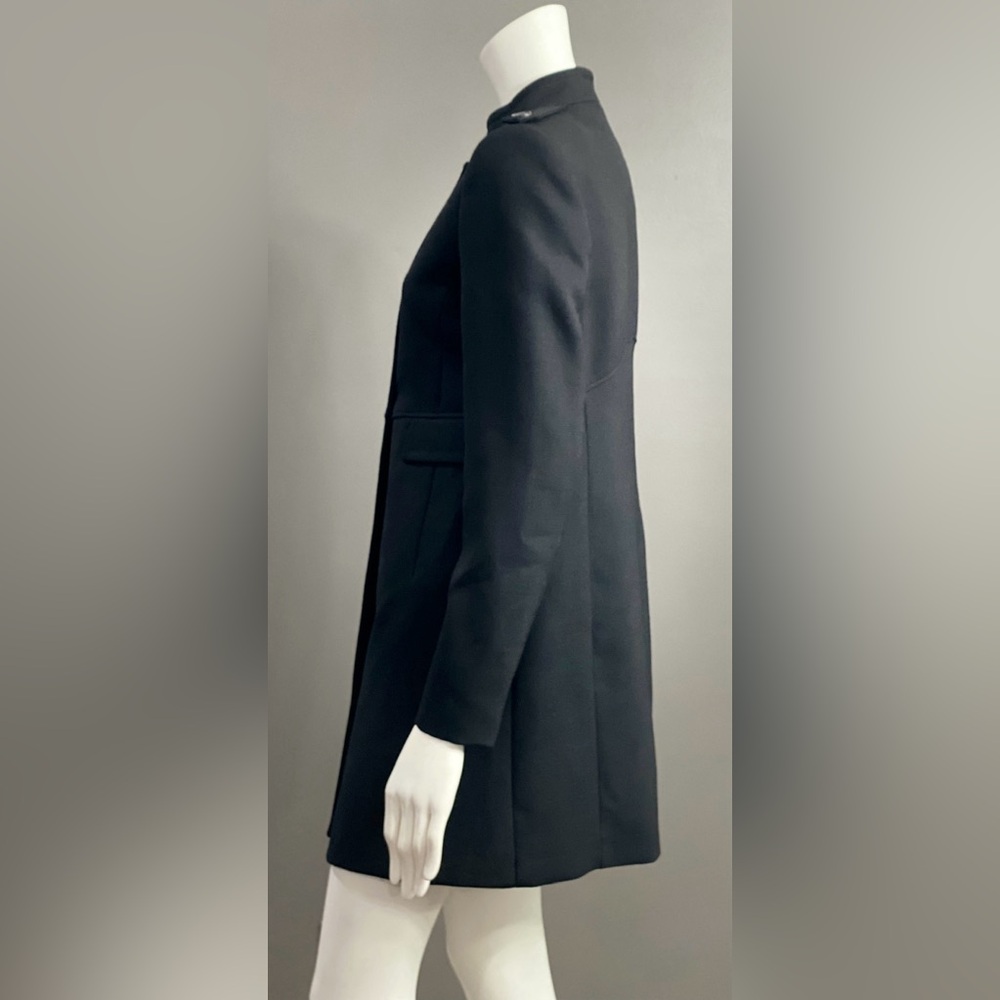 Zara Like New! Basic Black Blazer/Jacket Button U… - image 3